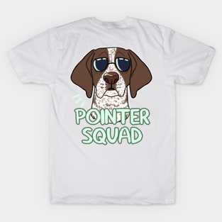 POINTER SQUAD (liver ticked) T-Shirt